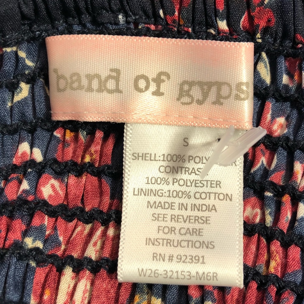 Band of Gypsies Small Floral Corset Dress - Picture 6 of 7